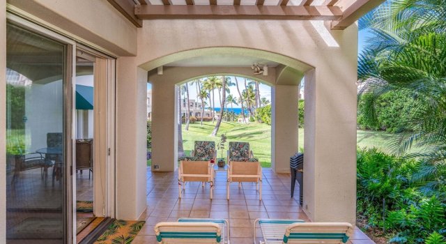 Palms at Wailea 101 - 2BR Garden View Condo w/ A/C in Bedrooms & Spacious Lanais