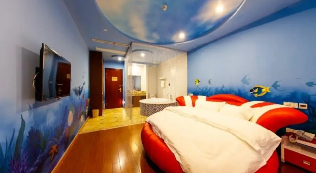 Люкс GreenTree Inn Jiangsu Zhangjiagang Jingang Town Darunfa Express Hotel