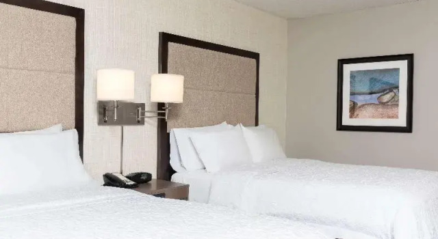 Standard- seksdobbelt værelse Hampton Inn Bloomington