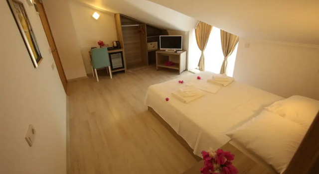Номер Economy Мансарда с балконом и с видом на горы Aria Doria Otel