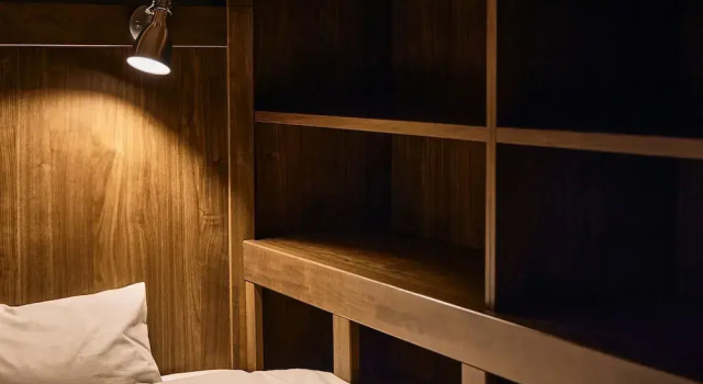 Четырёхместный номер Standard Kyoto Guesthouse HIVE