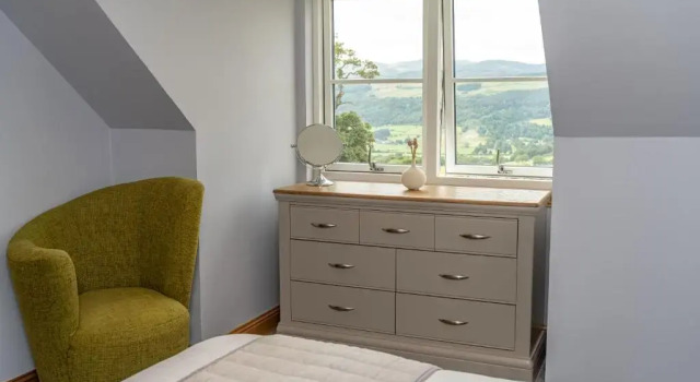 The Annexe, Luxury Property with Hot Tub at Pitilie Pods, Book Hotel Aberfeldy Perthshire