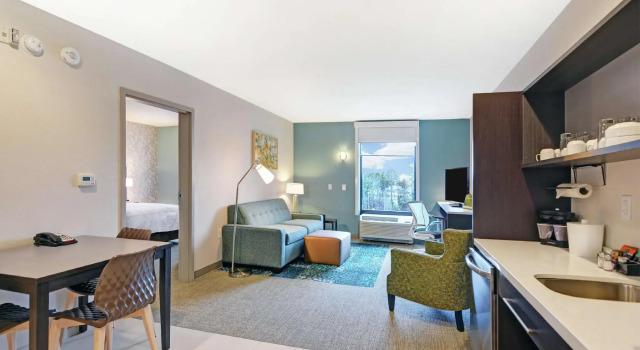 Четырёхместная студия Home2 Suites By Hilton Raleigh Durham Airport RTP