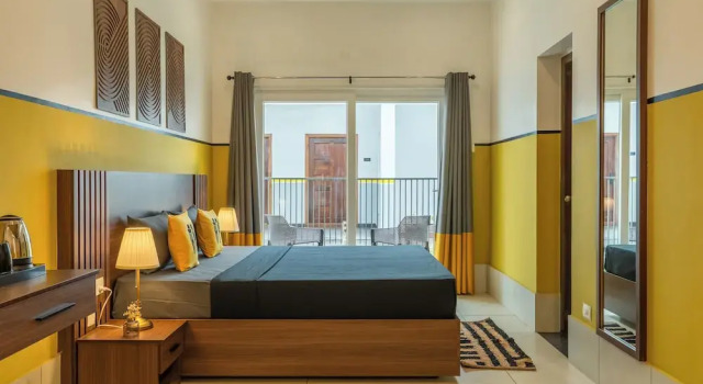 Двухместный номер Deluxe с балконом The Hosteller Kodaikanal
