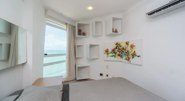 RAD2704 Fine oceanfront flat Boa Viagem, Varaa Hotelli Hotellit Pernambuco pysäköinnillä, Pysäköinti