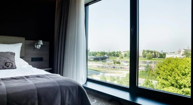 Двухместный номер Deluxe с балконом Q Hotel Plus Kraków