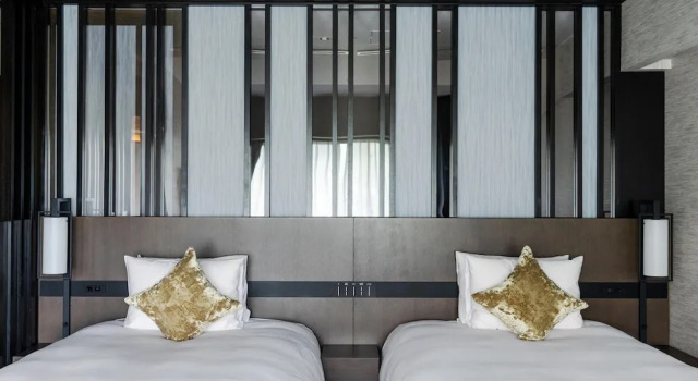 Двухместная номер Japanese Style Upper Floor Deluxe with Open-air Bath East Wing Hakone Gora KARAKU