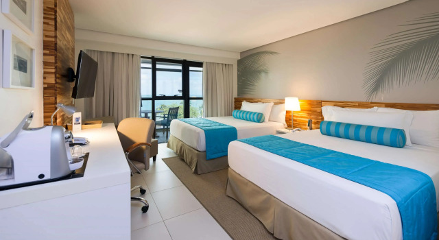 Четырёхместный номер Standard с балконом Best Western Premier Maceió