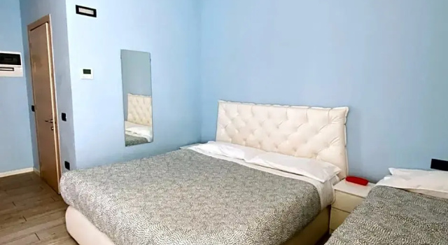 Economy Doppel Zimmer Blue Shades Hotel