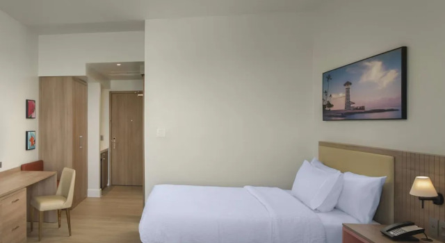 Четырёхместный номер Standard с балконом Hilton Garden Inn La Romana