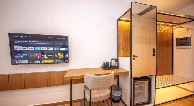 Трёхместный номер Deluxe с балконом и с видом на море Nobbu Hotel Ksamil