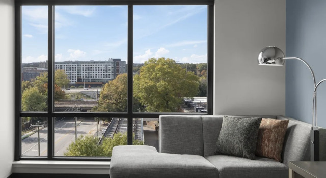 Двухместный номер Standard с видом на город Hyatt House Raleigh Downtown/Seaboard Station