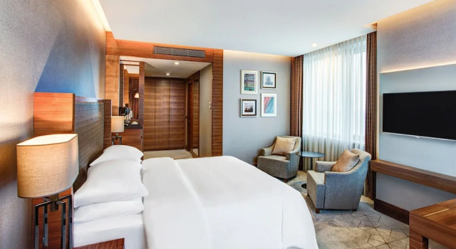 Двухместный номер Deluxe Grand с видом на море Sheraton Grand Samsun Hotel