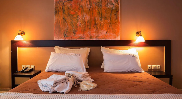 Двухместный номер Standard с видом на море Kyparissia Beach Hotel