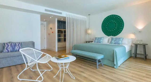 Suite Mediterranea с частичным видом на море Blaumar Hotel