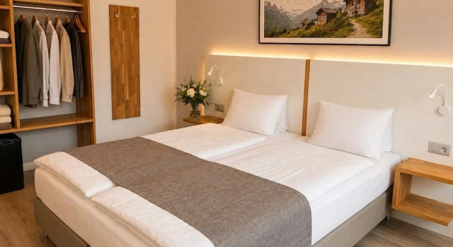 Двухместный номер Standard с видом на горы Hotel Drei Könige