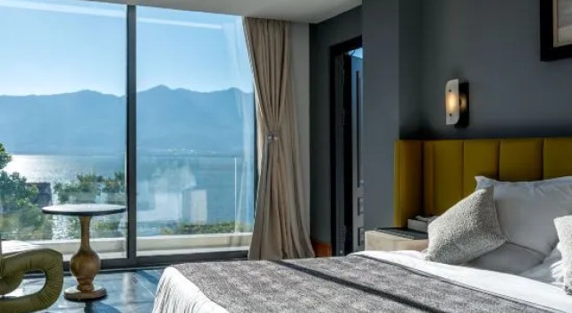 Семейный люкс с 2 комнатами с видом на море Zhishan VILLA Seaview Hotel, Dali