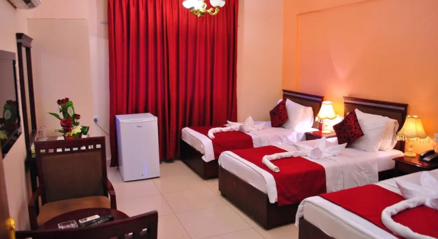 Трёхместный номер Standard с балконом Al Qidra Hotel & Suites Aqaba