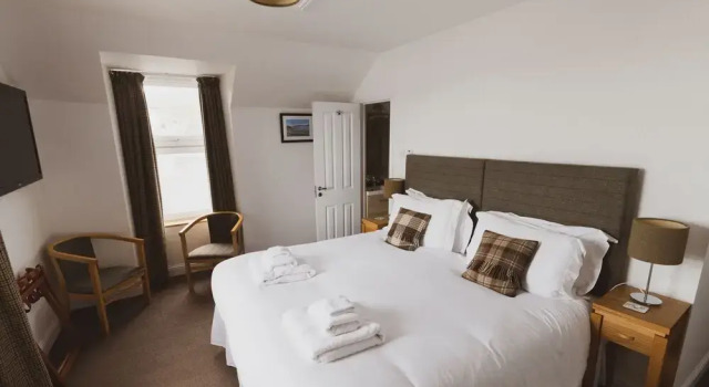 Двухместный номер Superior с видом на море Scalloway Hotel