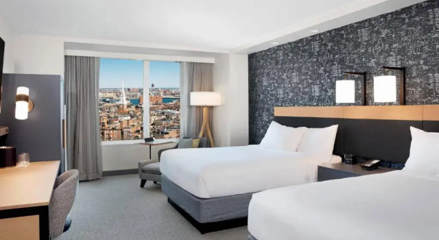 Четырёхместный номер Standard Courtyard by Marriott Boston Downtown/North Station