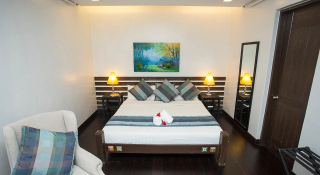 Двухместный люкс с видом на сад Hotel Soffia Boracay