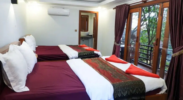 Двухместный номер Standard с 2 комнатами Bamboo Bungalow