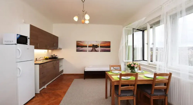 Apartamento Clásico 2 dormitorios con vista a la ciudad Císařka Apartment