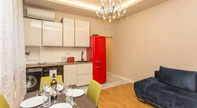 Апартаменты с 2 комнатами Elegant 2bdr Apartment with a Balcony