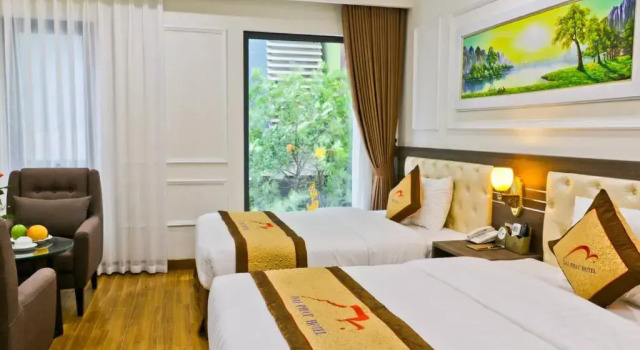 Двухместный номер Deluxe Dai Phat Hotel