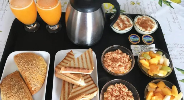 Двухместный номер Standard с балконом и с видом на море Villa Meltemi