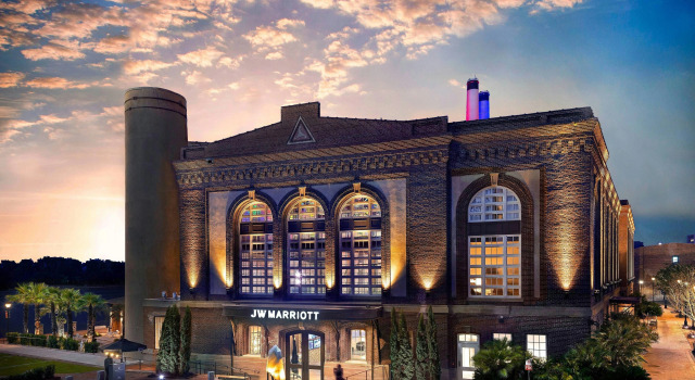 JW Marriott Savannah Plant Riverside District, Забронировать Отель Саванна Джорджия