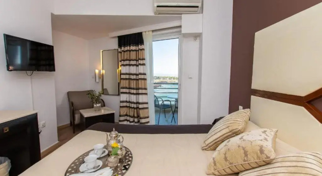 Одноместный номер с видом на море Mati Hotel