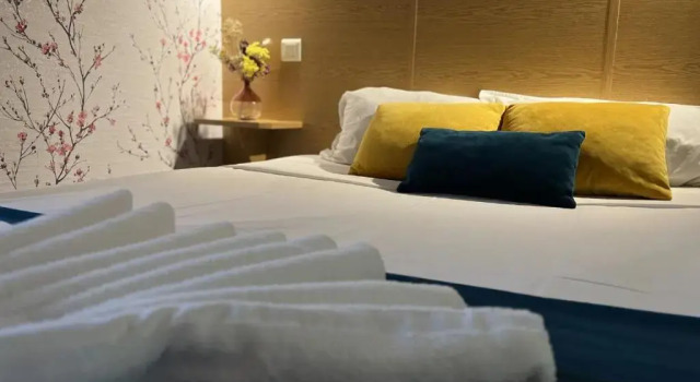 Standart çift kişilik oda Hôtel Terminus Gare Nîmes