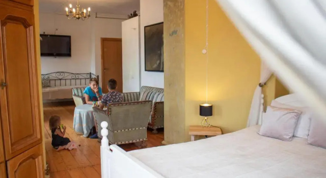 Апартаменты Deluxe с красивым видом из окна Roberta Hercberga Apartamenti