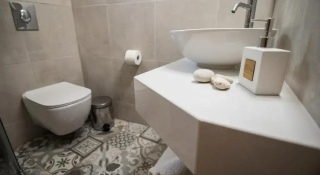 Standardní Dvoulůžkový s manželskou postelí pokoj a výhledem na moře Aloni Studios & Apartments