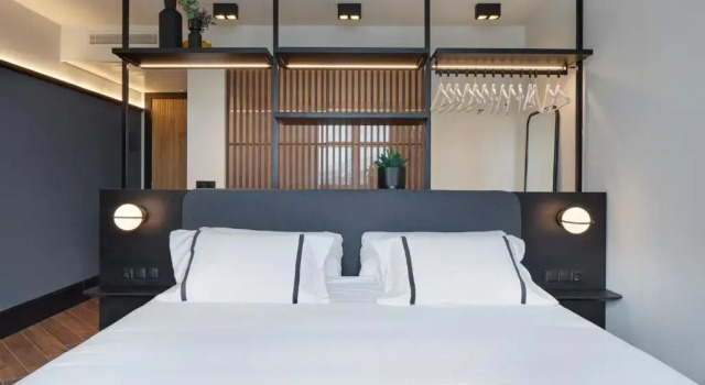 Двухместный номер Deluxe с видом на залив Hotel SANSEbay