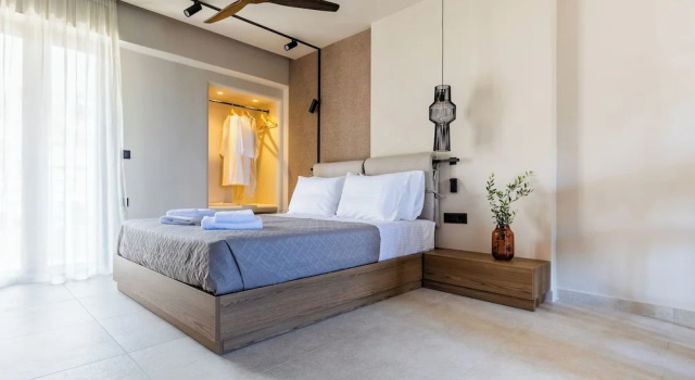 Апартаменты Classic с балконом и с видом на море Niro Beachfront Living