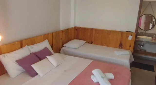 Семейное шале Цокольный этаж c 1 комнатой Casa Gostoso Mar - Apartamentos