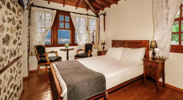 Двухместный номер Standard с видом на море Hotel Villa Turka