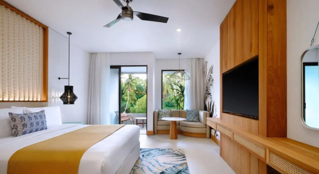 Двухместный номер Deluxe с балконом и с видом на горы laïla, Seychelles, a Tribute Portfolio Resort