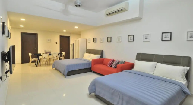 Семейные апартаменты c 1 комнатой Regalia Residence KLCC View by iLuxHome