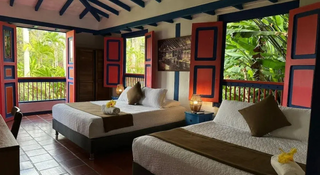 Четырёхместный номер Standard El Percal Hacienda Hotel