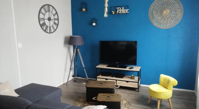 Апартаменты appartement avec 2 chambres, proche de la gare de saint brieuc