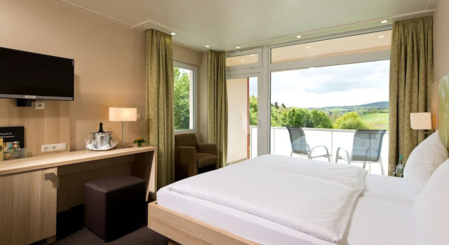 Двухместный номер Superior с балконом Seehotel am Stausee 4 Sterne Superior