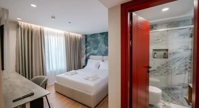 Ermes Deluxe Double Room, Réserver Appart'hôtel Aparthotels à Durres County, Appart'hôtel