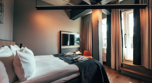 Двухместный номер Deluxe с балконом Clarion Hotel Mestari