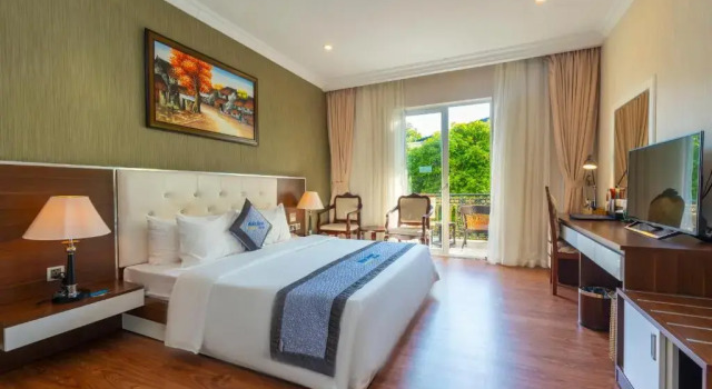 Двухместный номер Deluxe с видом на сад Thien Thanh Resort
