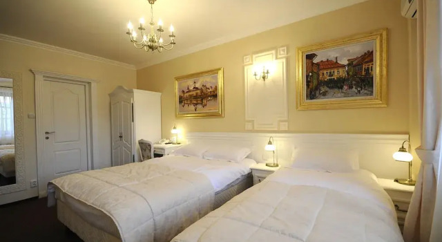 Deluxe Dvoulůžkový s manželskou postelí pokoj s balkonem Villa Alice