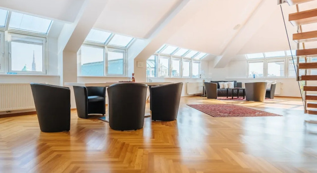 Номер Standard Пентхаус с 3 комнатами с видом на город Heart of Vienna with Aircondition