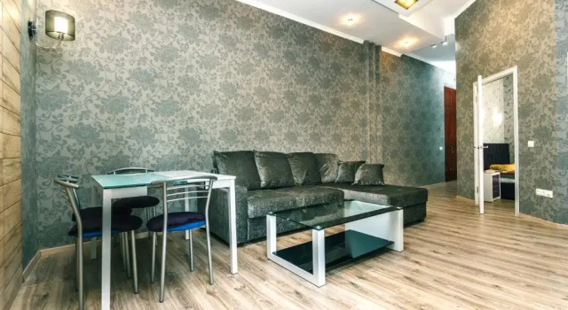 One bedroom. 6 Zankovetskoi St. Near a Khreschatyk, Rezervovat Apartmán Kyjev Kijev